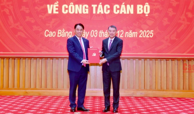 &Ocirc;ng Phan Thăng An l&agrave;m B&iacute; thư Tỉnh ủy Cao Bằng- Ảnh 1.