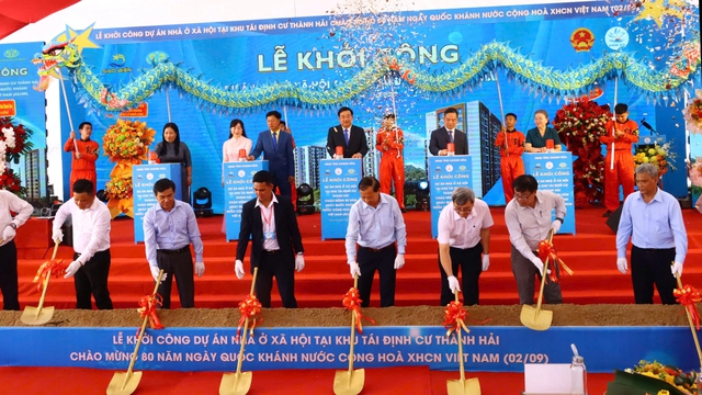 Kh&aacute;nh h&ograve;a khởi c&ocirc;ng 3 dự &aacute;n lớn ch&agrave;o mừng Đại hội Đảng lần thứ XIV - Ảnh 1.