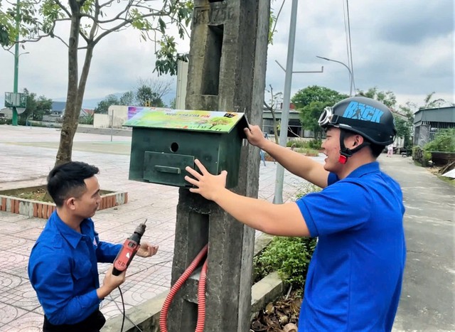 Ngôi nhà xanh thu hồi pin cũ - Ảnh 2.