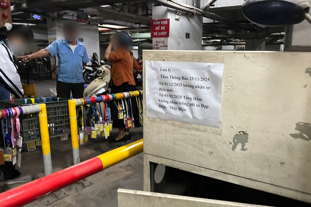 Khu chung cư HH Linh Đ&agrave;m tại H&agrave; Nội ngừng tr&ocirc;ng giữ xe m&aacute;y điện từ 2026 - Ảnh 1.