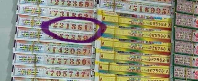 Hàng loạt vé trúng xổ số miền Nam ngày 30 tháng 12 đài Bến Tre lộ diện - Ảnh 1.