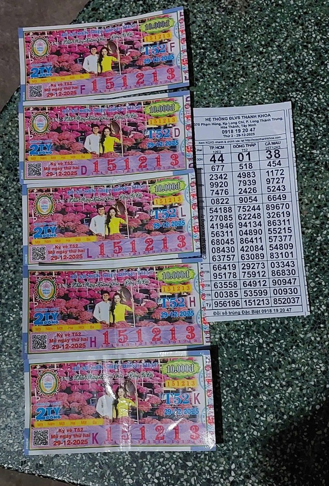 - Ảnh 1. 5 người ở Tây Ninh đi đám giỗ bất ngờ trúng độc đắc xổ số miền Nam - Ảnh 1.