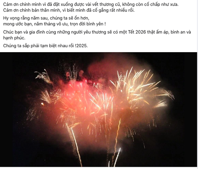 Tạm biệt năm 2025: Mạng xã hội ngập tràn lời chúc, mong năm mới hạnh phúc - Ảnh 2.