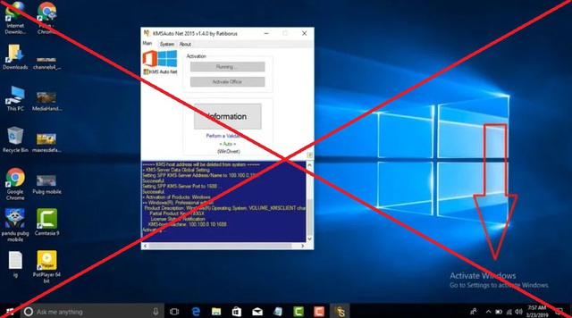 2,8 triệu thiết bị to&agrave;n cầu nhiễm m&atilde; độc v&igrave; c&ocirc;ng cụ k&iacute;ch hoạt Windows lậu - Ảnh 1.