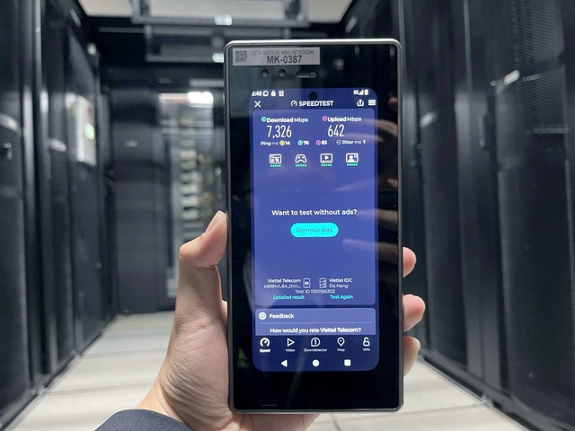 Thử nghiệm th&agrave;nh c&ocirc;ng mạng 5G đạt hơn 7 Gpbs tại Việt Nam - Ảnh 1.