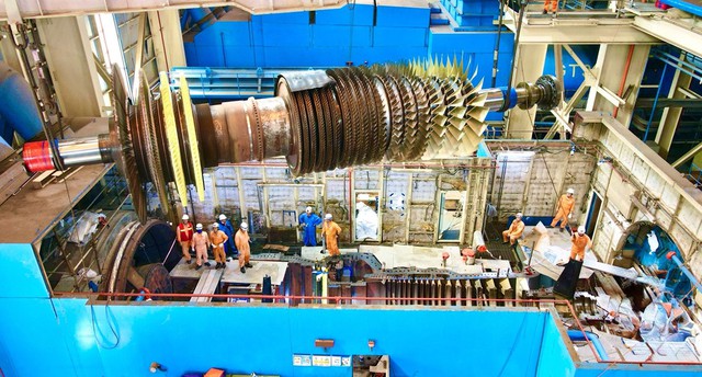 EPS ho&agrave;n th&agrave;nh vượt tiến độ đại tu tổ m&aacute;y GT12 Nh&agrave; m&aacute;y điện Ph&uacute; Mỹ 1- Ảnh 1.
