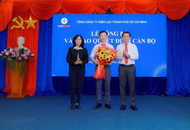 EVNHCMC bổ nhiệm t&acirc;n Gi&aacute;m đốc C&ocirc;ng ty Điện lực Vũng T&agrave;u - Ảnh 1.