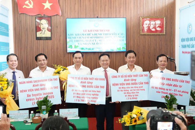 Bệnh viện Ung bướu Cần Thơ c&oacute; th&ecirc;m cơ sở điều trị tại Phong Điền - Ảnh 1.