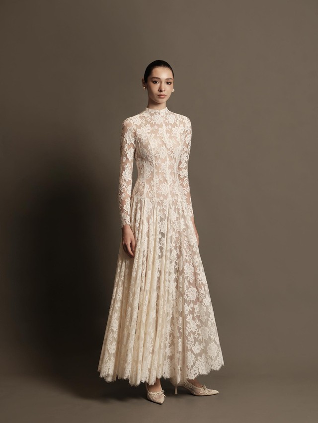 Nâng tầm phong cách cùng những thiết kế từ vải ren - Ảnh 5.