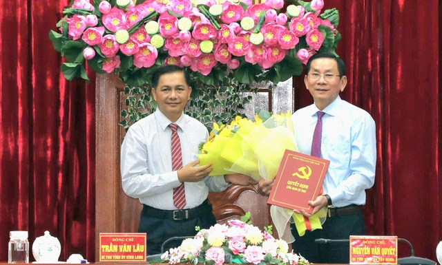 Chủ nhiệm UBKT Tỉnh ủy T&acirc;y Ninh l&agrave;m Chủ nhiệm UBKT Tỉnh ủy Vĩnh Long - Ảnh 1.