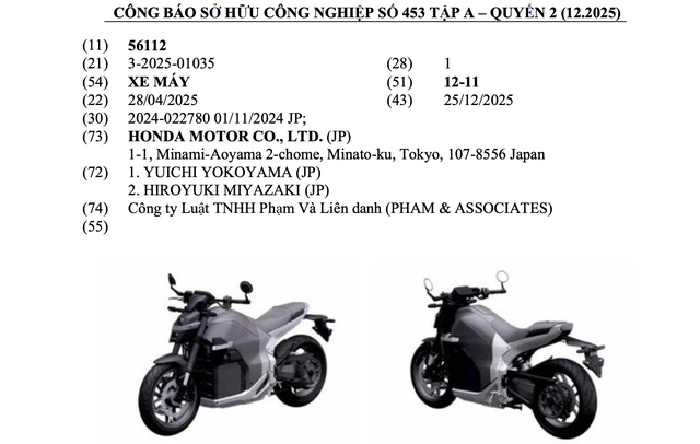 Mô tô điện Honda đăng ký bản quyền kiểu dáng, liệu có phân phối tại Việt Nam? - Ảnh 2.