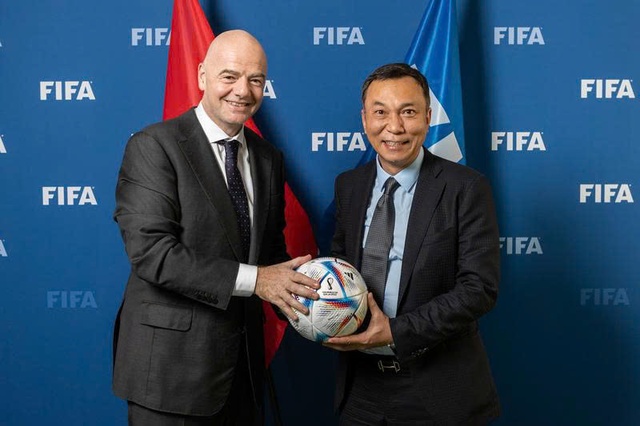 Chủ tịch VFF Trần Quốc Tuấn dự lễ bốc thăm VCK FIFA World Cup 2026- Ảnh 1.
