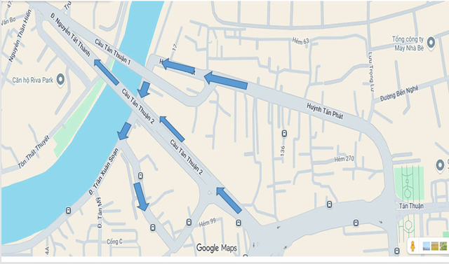 CSGT TP.HCM lưu ý: Từ 6.12, điều chỉnh tổ chức giao thông cầu Tân Thuận 1 - Ảnh 3.