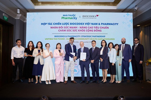 Tập đoàn dược phẩm Pháp Biocodex ký kết hợp tác chiến lược với Pharmacity  - Ảnh 1.