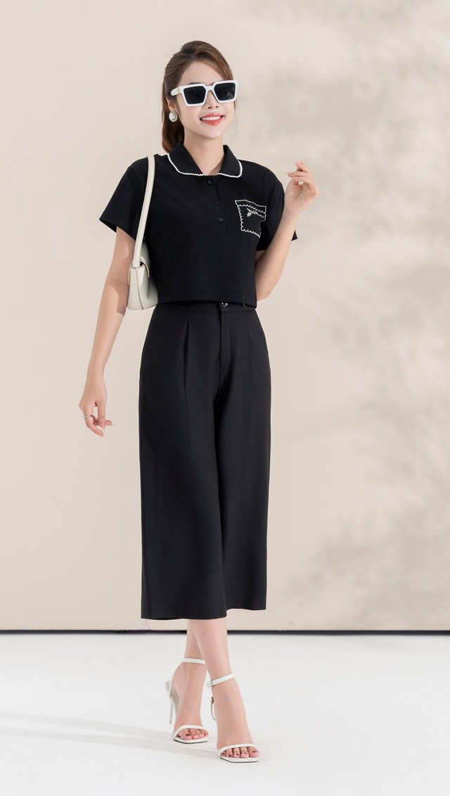 Quần culottes vừa thoải mái, vừa sành điệu từ công sở đến dạo phố- Ảnh 7.