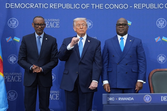 Ông Trump đặt tên Viện hòa bình Mỹ trước thỏa thuận Rwanda - CHDC Congo - Ảnh 3. Ông Trump đặt tên Viện hòa bình Mỹ trước thỏa thuận Rwanda - CHDC Congo - Ảnh 3.
