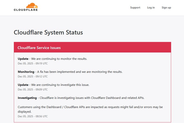 Cloudflare lại gặp sự cố, thế giới internet một lần nữa 'đứng hình' - Ảnh 2.