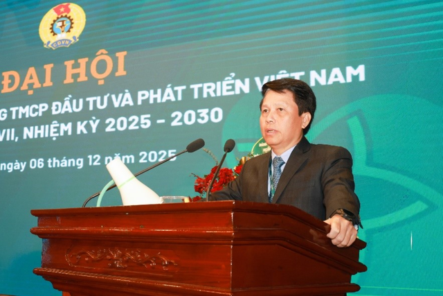  Công đoàn BIDV tổ chức thành công Đại hội đại biểu nhiệm kỳ 2025 - 2030 - Ảnh 1.