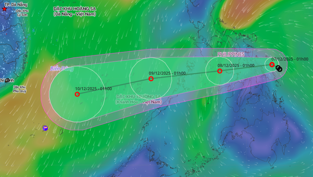 Áp thấp nhiệt đới 'chưa có khả năng' mạnh lên bão số 16 trên Biển Đông- Ảnh 1. Áp thấp nhiệt đới 'chưa có khả năng' mạnh lên bão số 16 trên Biển Đông- Ảnh 1.
