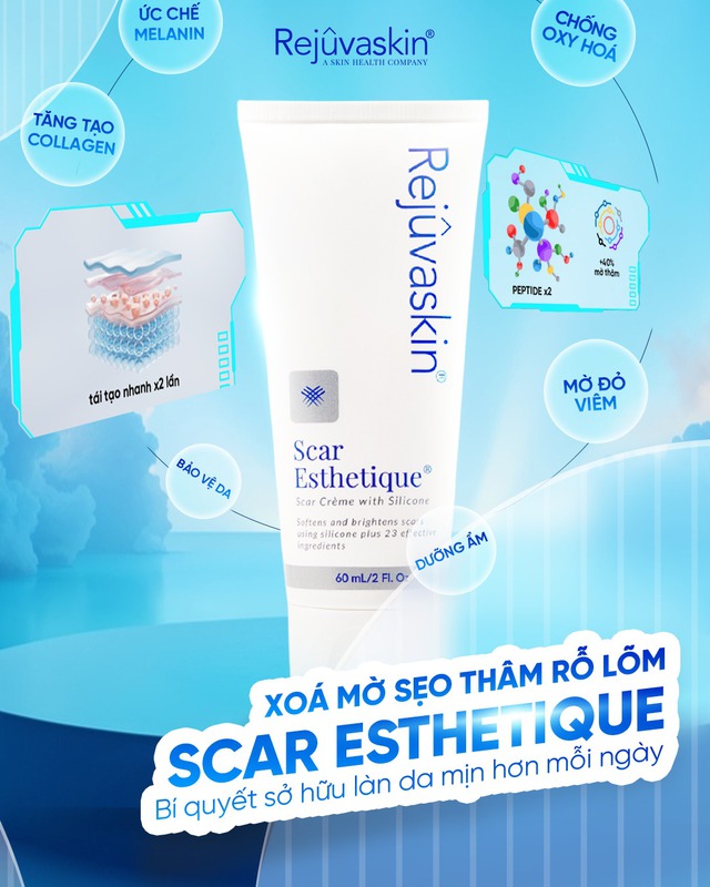 Sẹo th&acirc;m, sẹo rỗ l&acirc;u năm vẫn cải thiện nhờ c&aacute;ch d&ugrave;ng Scar Esthetique đ&uacute;ng chuẩn n&agrave;y!- Ảnh 2.