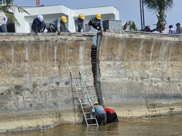 Vì sao kè biển dự án 12.000 tỉ đồng ở TP.HCM bị sập?- Ảnh 1.