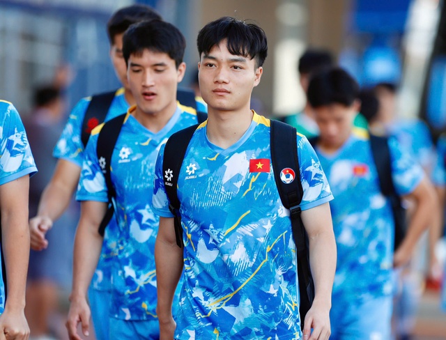 U.23 Việt Nam tập rất sung, &ocirc;ng Kim sẵn s&agrave;ng cho cuộc chạm tr&aacute;n U.23 Malaysia- Ảnh 8.