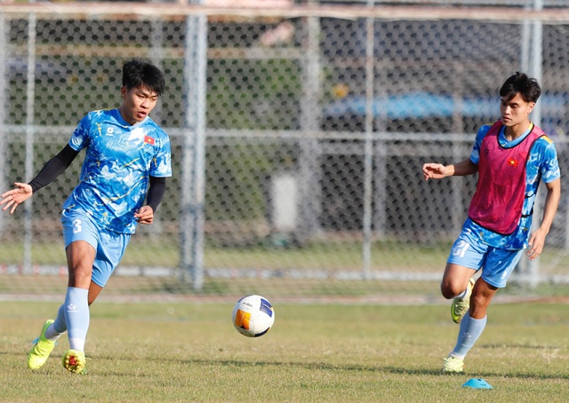 U.23 Việt Nam tập rất sung, &ocirc;ng Kim sẵn s&agrave;ng cho cuộc chạm tr&aacute;n U.23 Malaysia- Ảnh 19.