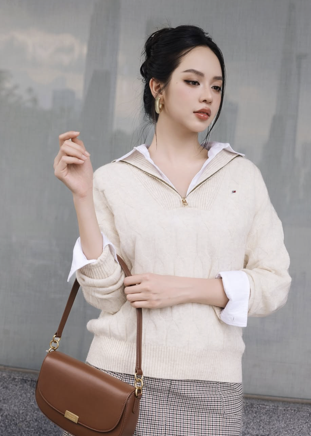 Áo len trở thành lựa chọn hoàn hảo cho tiết trời se lạnh - Ảnh 9.