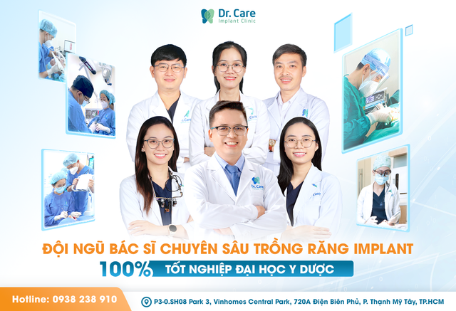 Trồng răng giả nguyên hàm: Giải pháp Implant tiết kiệm tại Dr. Care - Ảnh 2.