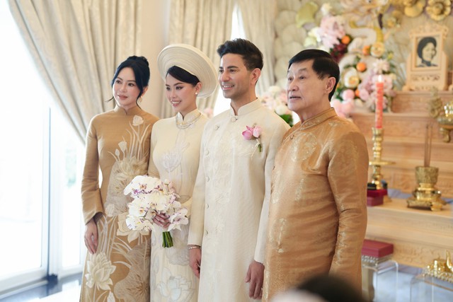 Dàn sao Việt chúc mừng đám cưới em chồng Tăng Thanh Hà - Ảnh 1.