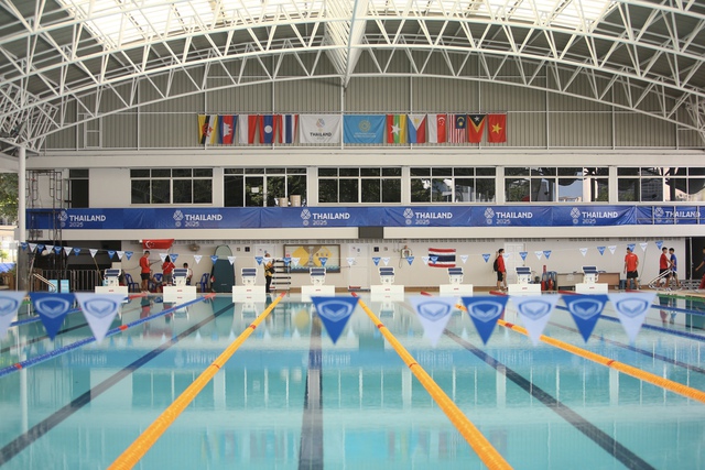 'Đường đua xanh' tại SEA Games 33 long lanh, nhưng chưa hoàn thiện 100%- Ảnh 2. 'Đường đua xanh' tại SEA Games 33 long lanh, nhưng chưa hoàn thiện 100%- Ảnh 2.