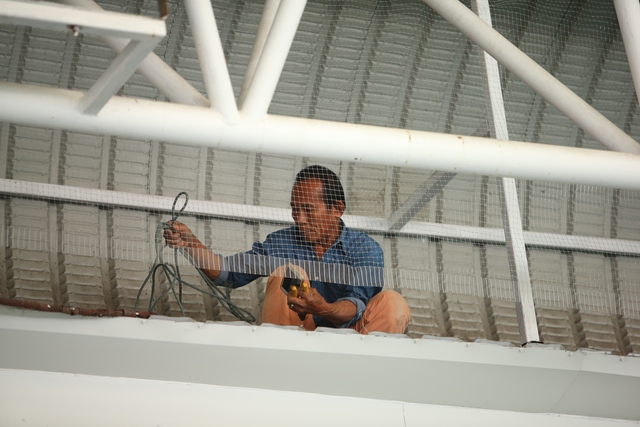 'Đường đua xanh' tại SEA Games 33 long lanh, nhưng chưa hoàn thiện 100%- Ảnh 4. 'Đường đua xanh' tại SEA Games 33 long lanh, nhưng chưa hoàn thiện 100%- Ảnh 4.