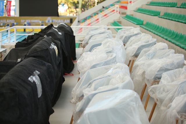 'Đường đua xanh' tại SEA Games 33 long lanh, nhưng chưa hoàn thiện 100%- Ảnh 10. 'Đường đua xanh' tại SEA Games 33 long lanh, nhưng chưa hoàn thiện 100%- Ảnh 10.