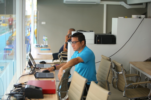 'Đường đua xanh' tại SEA Games 33 long lanh, nhưng chưa hoàn thiện 100%- Ảnh 6. 'Đường đua xanh' tại SEA Games 33 long lanh, nhưng chưa hoàn thiện 100%- Ảnh 6.