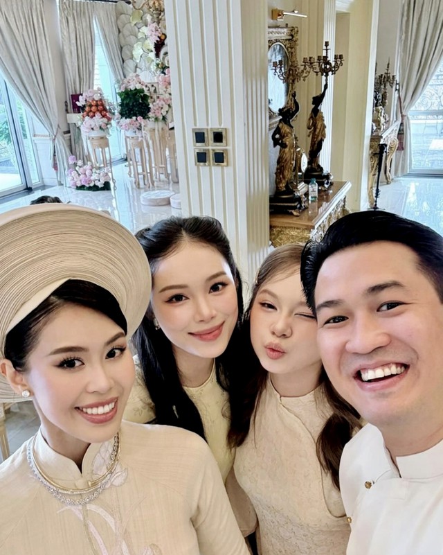 Dàn sao Việt chúc mừng đám cưới của em chồng Tăng Thanh Hà - Ảnh 2.