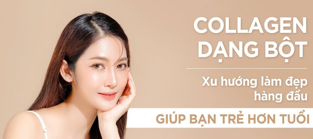 Collagen dạng bột: Xu hướng làm đẹp hàng đầu, giúp bạn trẻ hơn tuổi- Ảnh 1.