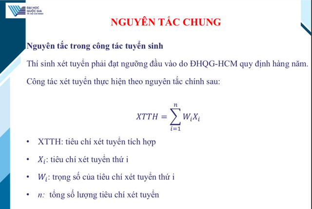 Năm 2025, ĐH Quốc gia TP.HCM có 3 phương thức tuyển sinh tích hợp nhiều tiêu chí- Ảnh 2.