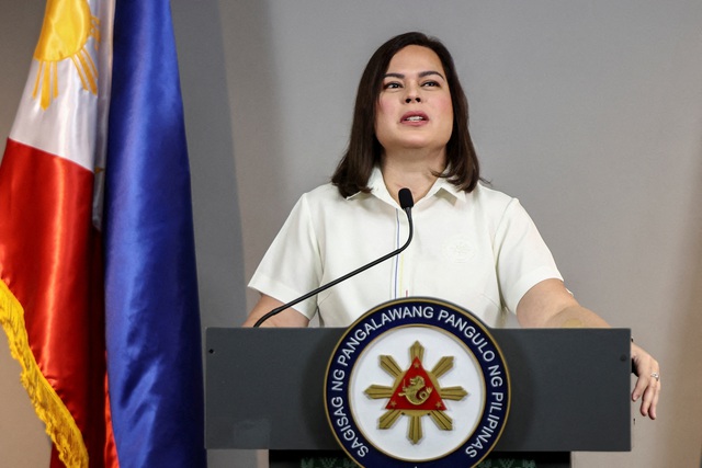 Phó tổng thống Philippines Sara Duterte bị đề nghị truy tố- Ảnh 1.