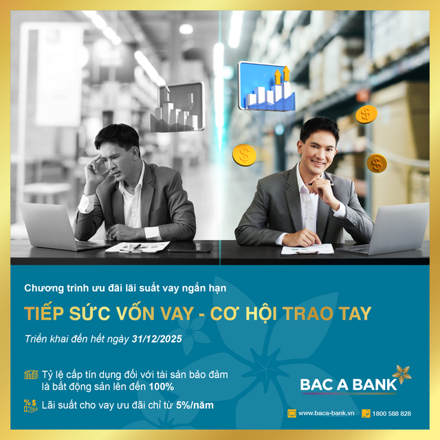 BAC A BANK đồng h&agrave;nh ph&aacute;t triển c&ugrave;ng doanh nghiệp vừa v&agrave; nhỏ năm 2025- Ảnh 1.