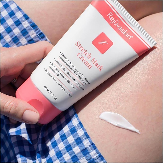 Review kem trị rạn do tăng cân Rejuvaskin Stretch Mark Cream có hiệu quả với rạn trắng?- Ảnh 1.