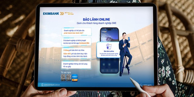 Chương trình bảo lãnh doanh nghiệp online của Eximbank