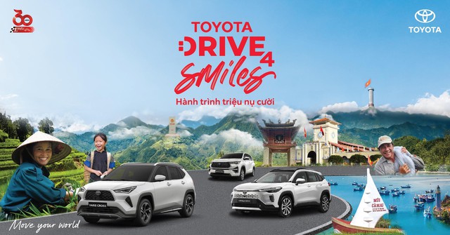 Xuyên Việt cùng Toyota Việt Nam: Hành trình triệu nụ cười