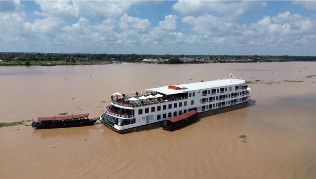 Siêu tàu du lịch 'made in Vietnam'- biểu tượng mới trên dòng Mekong sắp xuất hiện- Ảnh 2.