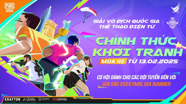 Giải Vô địch Quốc gia 2025 PUBG Mobile (PMNC 2025) chính thức khởi tranh- Ảnh 1.