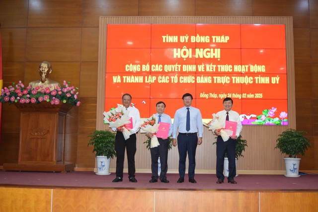 Phó bí thư Thưởng trực Tỉnh ủy Đồng Tháp làm Bí thư Đảng ủy Các cơ quan - Ảnh 1.