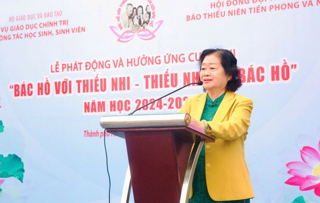 Phát động cuộc thi 'Bác Hồ với thiếu nhi - Thiếu nhi với Bác Hồ'- Ảnh 1.