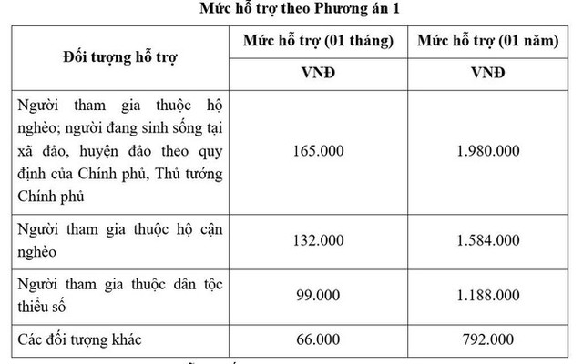 Đề xuất tăng hỗ trợ đóng BHXH tự nguyện lên 2 triệu đồng/năm- Ảnh 2.