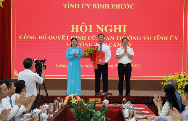 B&igrave;nh Phước: Ch&aacute;nh Văn ph&ograve;ng Tỉnh ủy được chỉ định l&agrave;m B&iacute; thư Huyện ủy B&ugrave; Đốp - Ảnh 2.