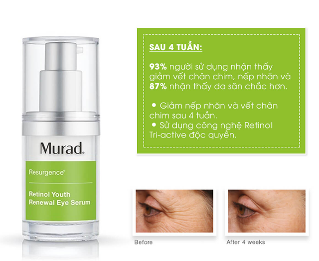 Top 7 kem dưỡng mắt chứa Retinol 'lấp đầy' nếp nhăn, vết chân chim trong 4 tuần- Ảnh 5.