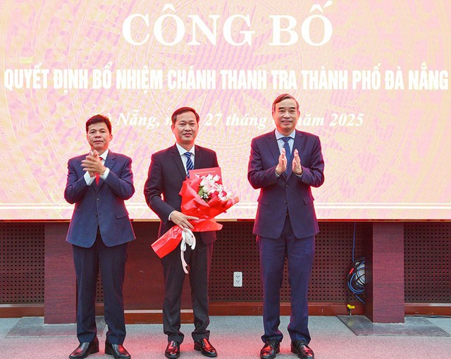 Đà Nẵng: Phó trưởng Ban Nội chính làm Chánh Thanh tra- Ảnh 1.